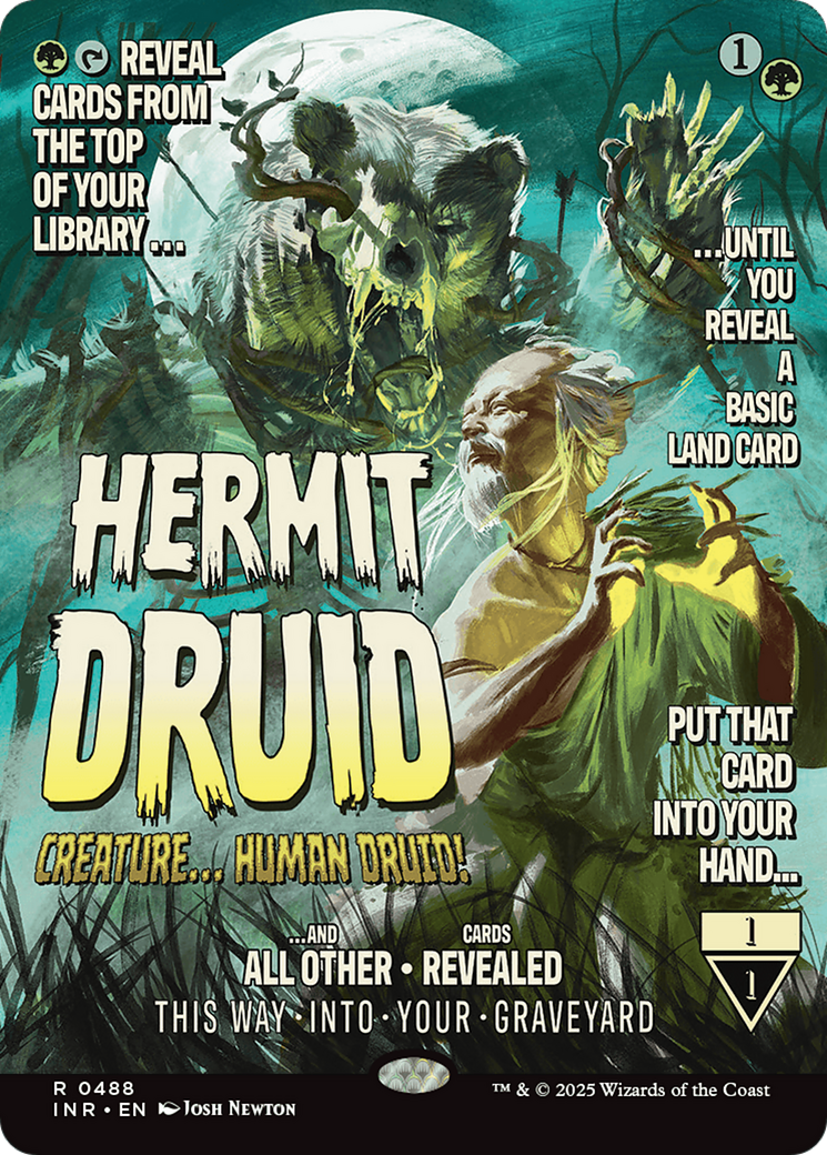 Hermit Druid (Movie Poster) (488) Foil - Innistrad Remastered