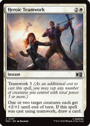 Heroic Teamwork (597) - Commander: Marvel Super Heroes