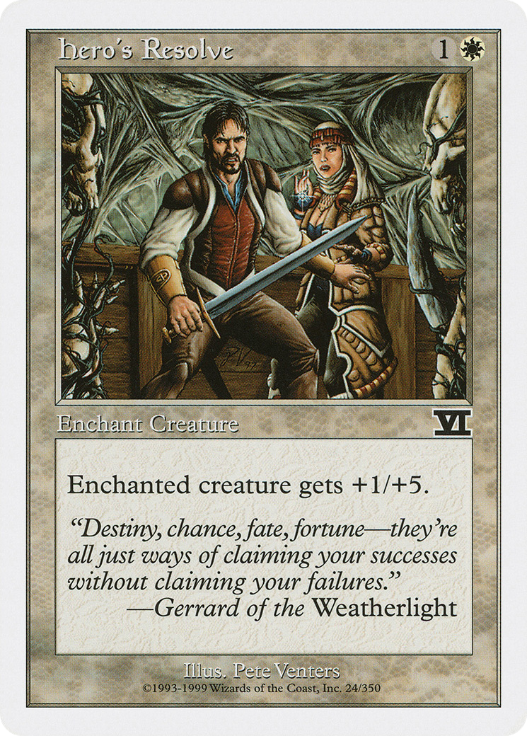 Hero's Resolve (024) - Classic Sixth Edition