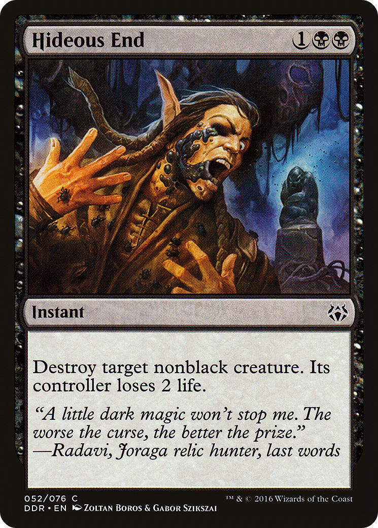 Hideous End (052) - Duel Decks: Nissa vs. Ob Nixilis
