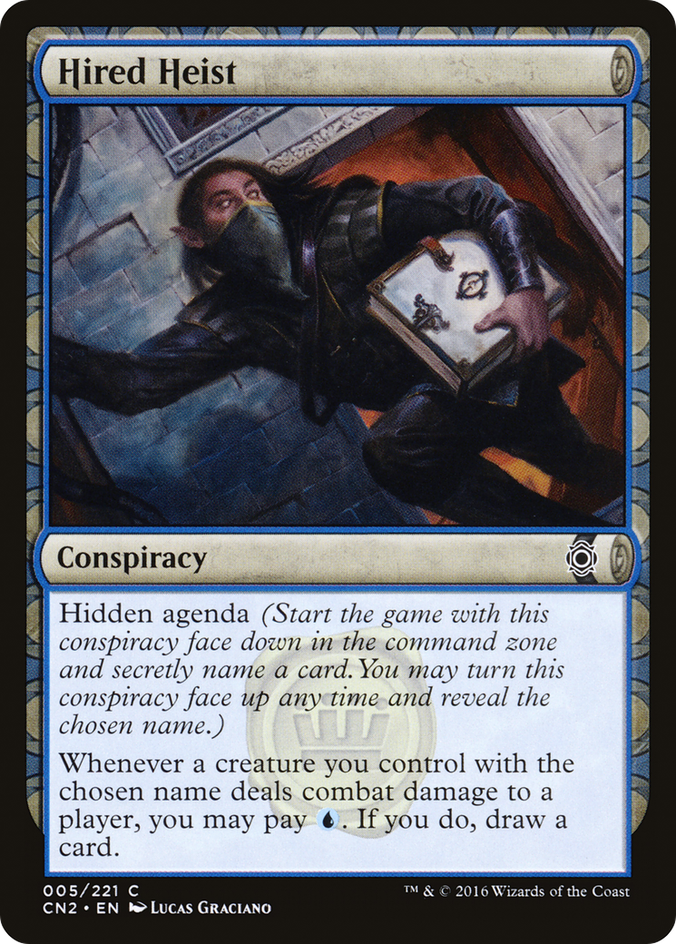 Hired Heist (005) Foil - Conspiracy: Take the Crown