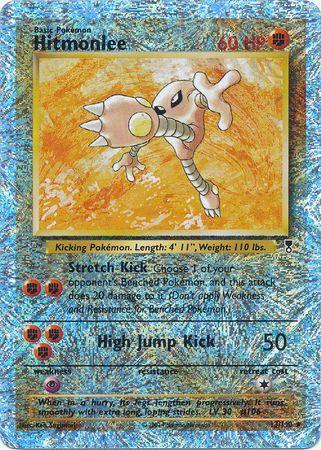 Hitmonlee (13) Reverse Holofoil - Legendary Collection
