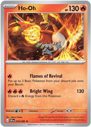 Ho-Oh (10) Holofoil - Chaos Rising