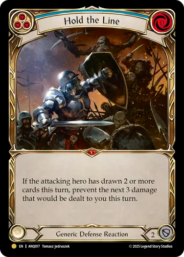 Hold the Line (ANQ017) - Compendium of Rathe: Antiquity Pack