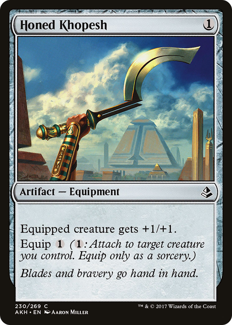 Honed Khopesh (230) Foil - Amonkhet