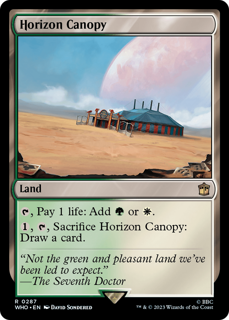Horizon Canopy (287) Foil - Doctor Who