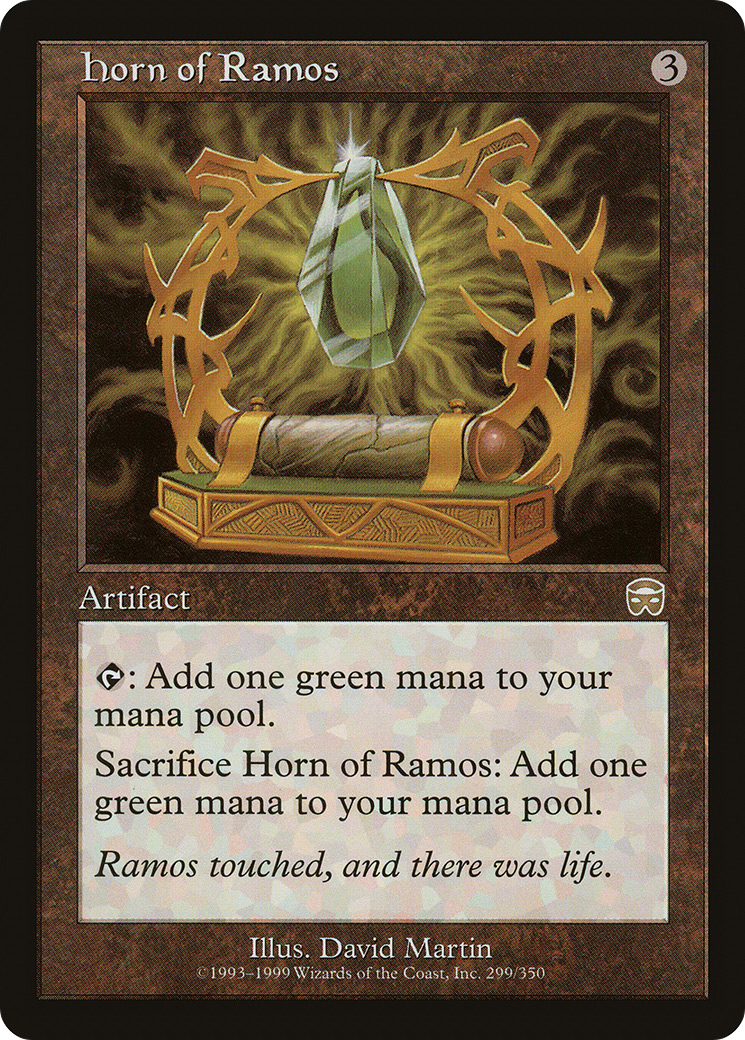 Horn of Ramos (299) Foil - Mercadian Masques