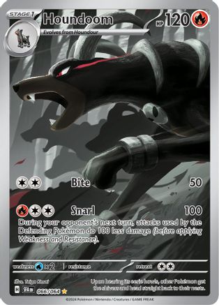 Houndoom (66) Holofoil - Shrouded Fable