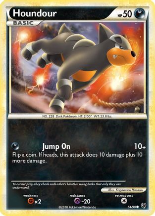 Houndour (54) Reverse Holofoil - Undaunted