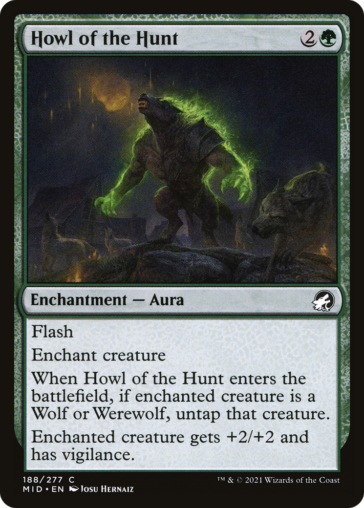 Howl of the Hunt (188) - Innistrad: Midnight Hunt Foil