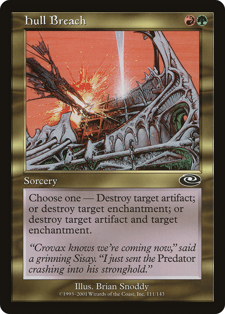 Hull Breach (111) Foil - Planeshift