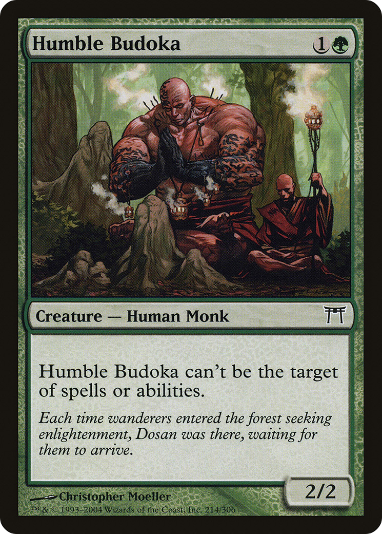 Humble Budoka (214) Foil - Champions of Kamigawa