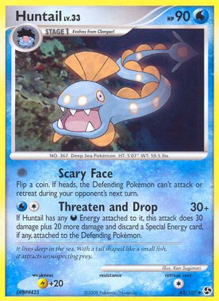Huntail (42) Reverse Holofoil - Great Encounters