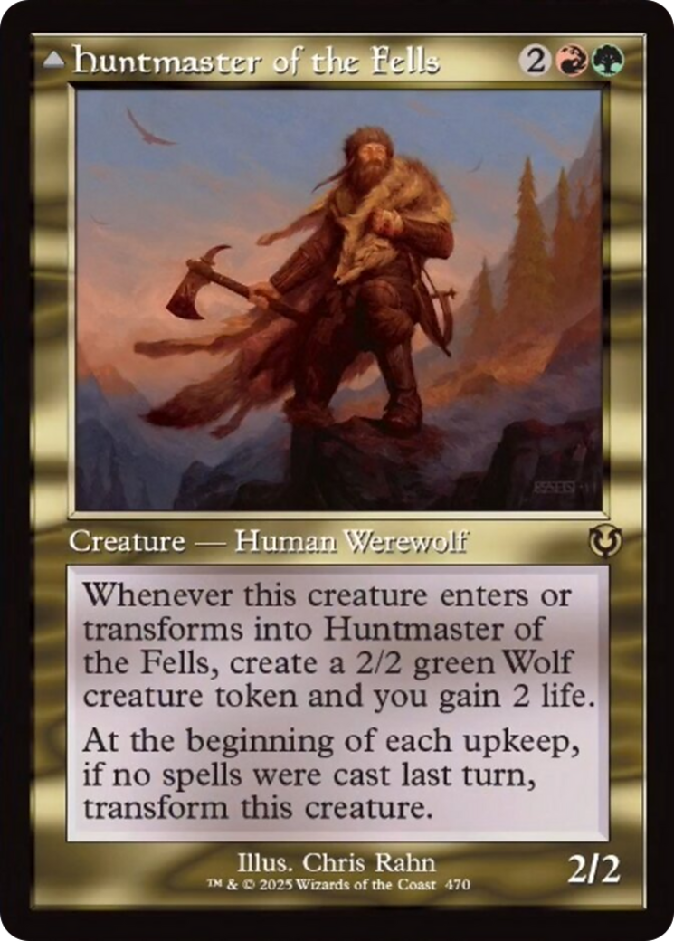 Huntmaster of the Fells // Ravager of the Fells (Retro) (470) - Innistrad Remastered