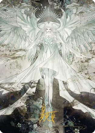 Hydaelyn, the Mothercrystal (034s) Gold-Stamped - Art Series: FINAL FANTASY