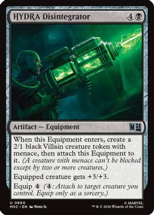 HYDRA Disintegrator (660) Foil - Commander: Marvel Super Heroes