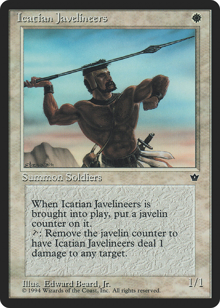 Icatian Javelineers (b) - Fallen Empires