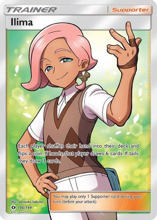 Ilima (Full Art) (146) Holofoil - Sun & Moon