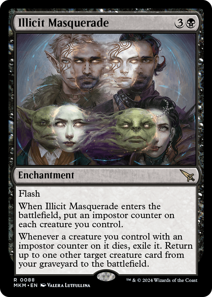 Illicit Masquerade (088) - Murders at Karlov Manor Foil