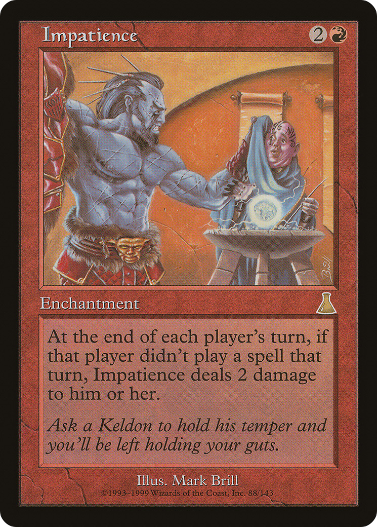 Impatience (088) Foil - Urza's Destiny