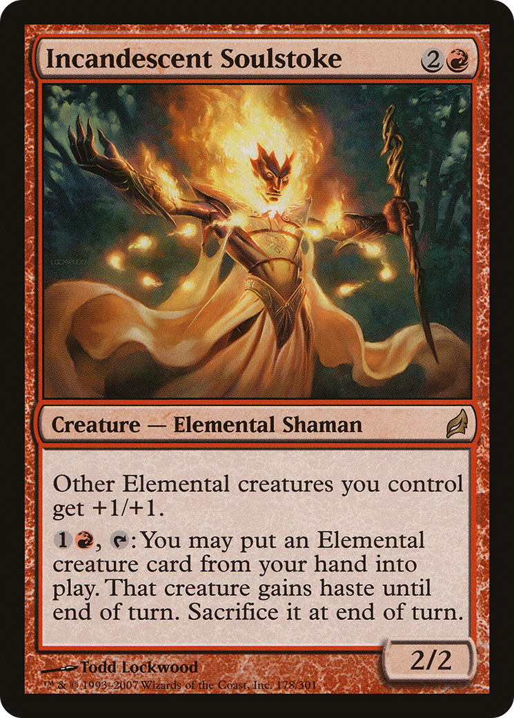 Incandescent Soulstoke (178) - Lorwyn Foil
