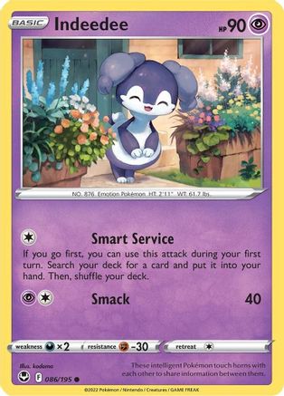 Indeedee (86) - Silver Tempest