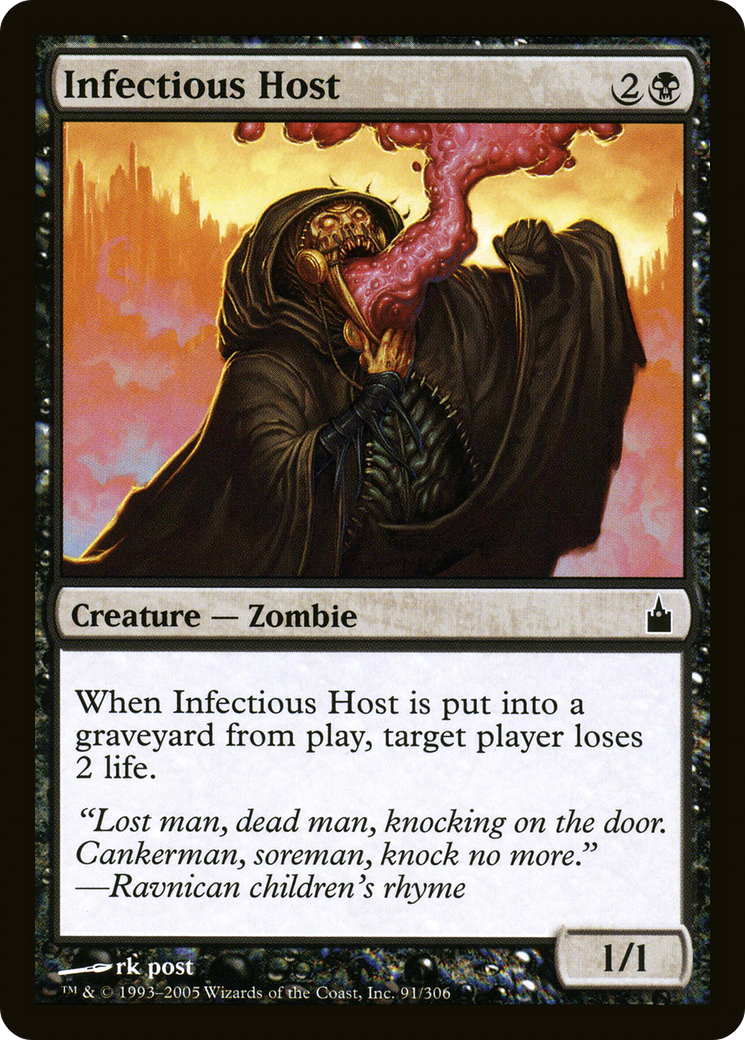 Infectious Host (091) Foil - Ravnica: City of Guilds