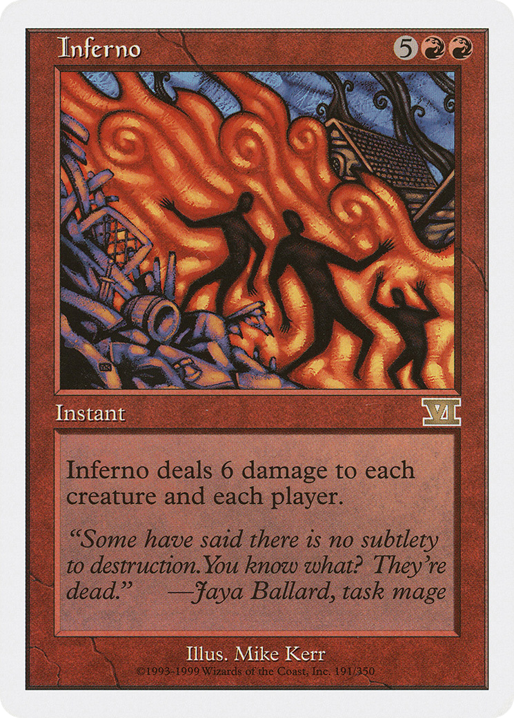 Inferno (191) - Classic Sixth Edition