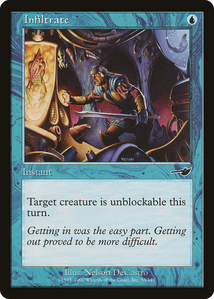 Infiltrate (033) Foil - Nemesis