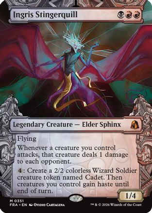 Ingris Stingerquill (Sculptor's Stronghold Showcase) (351) Foil - Reality Fracture