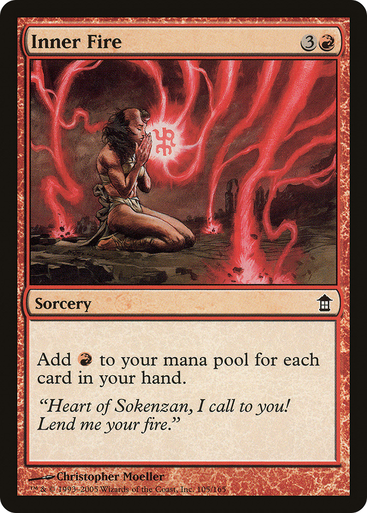 Inner Fire (105) Foil - Saviors of Kamigawa