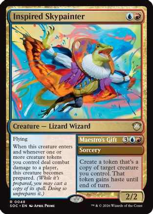 Inspired Skypainter (048) - Commander: Secrets of Strixhaven