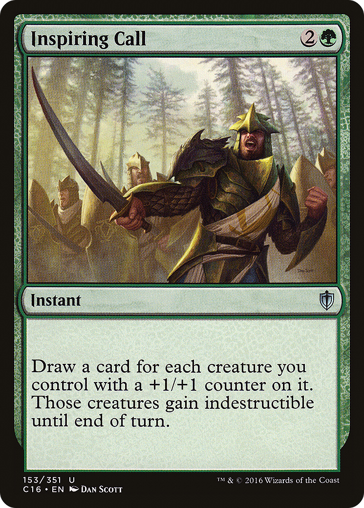 Inspiring Call (153) - Commander 2016