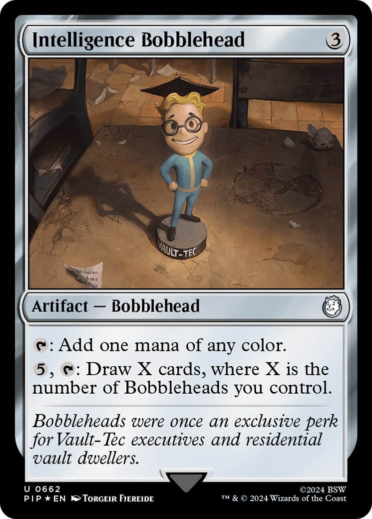 Intelligence Bobblehead (662) Surge Foil - Fallout