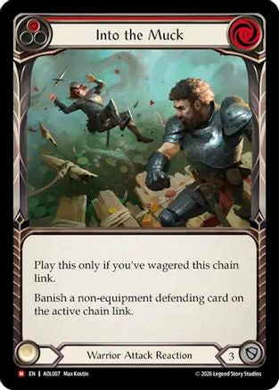 Into the Muck (Red) (AOL007) - Armory Deck: Olympia
