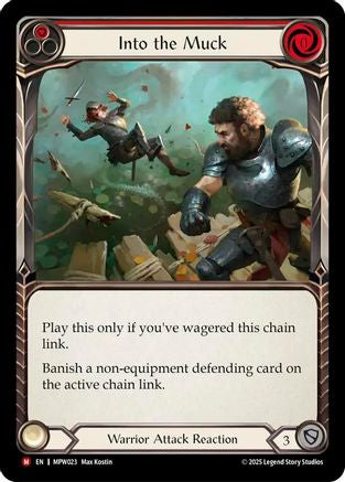 Into the Muck (MPW023) Rainbow Foil - Mastery Pack Warrior