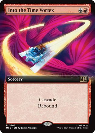 Into the Time Vortex (Extended Art) (363) - Commander: Marvel Super Heroes