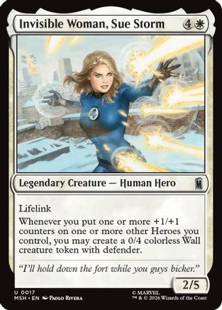 Invisible Woman, Sue Storm (017) - Marvel Super Heroes