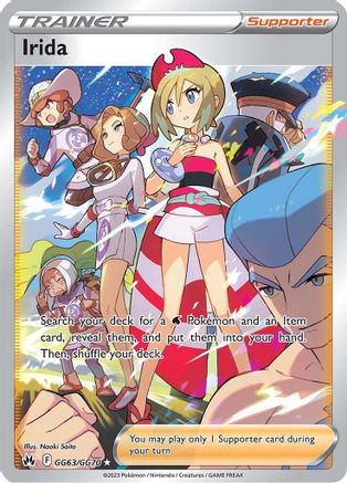 Irida (Full Art) (GG63) Holofoil - Crown Zenith