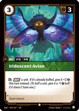 Iridescent Avian (027) - Radiance
