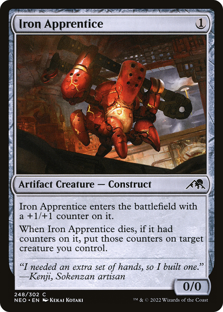 Iron Apprentice (248) - Kamigawa: Neon Dynasty Foil