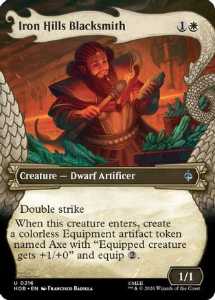 Iron Hills Blacksmith (Showcase) (216) Foil - The Hobbit