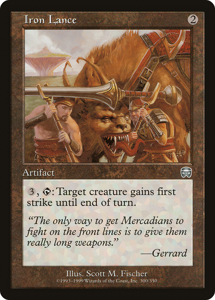 Iron Lance (300) Foil - Mercadian Masques