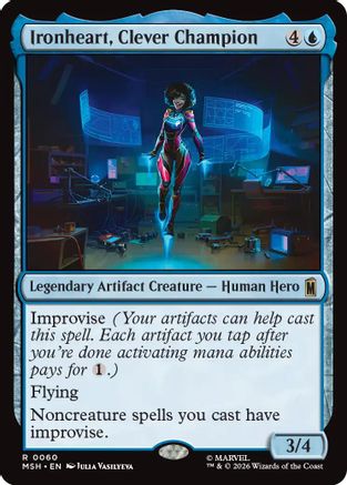 Ironheart, Clever Champion (060) Foil - Marvel Super Heroes