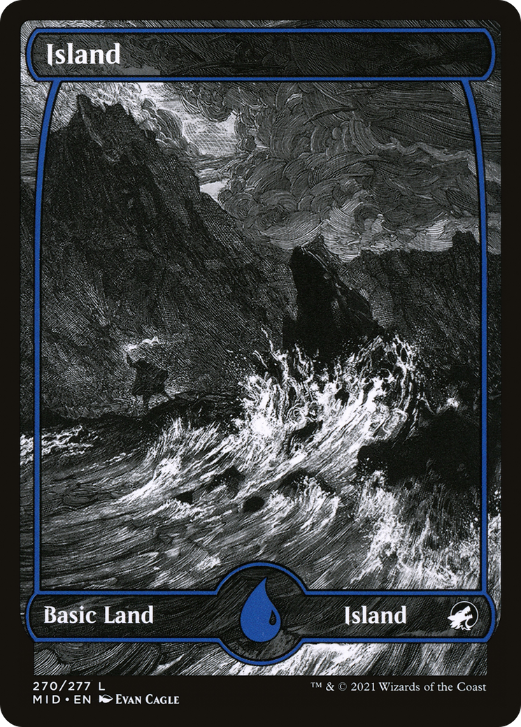 Island (270) - Innistrad: Midnight Hunt Foil