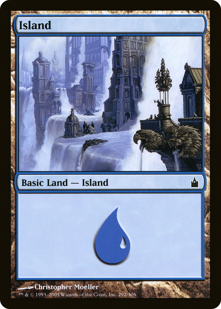 Island (292) Foil - Ravnica: City of Guilds