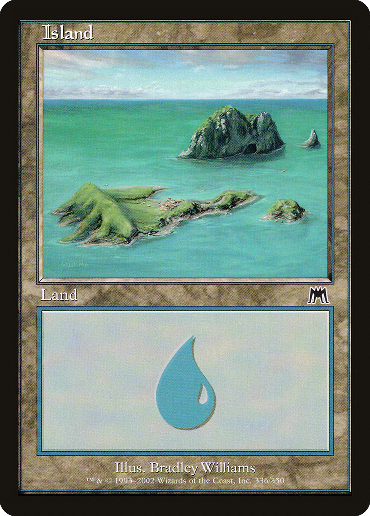 Island (336) Foil - Onslaught