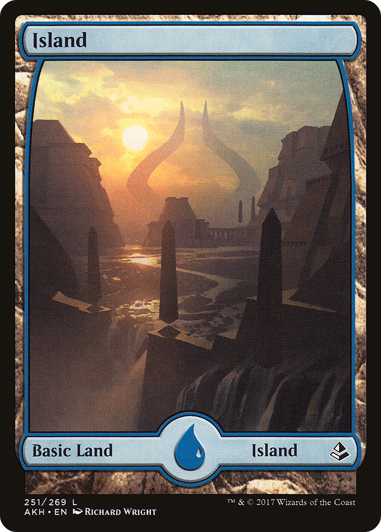 Island (251) Foil - Amonkhet