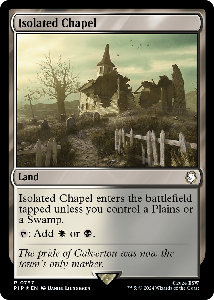 Isolated Chapel (797) Surge Foil - Fallout