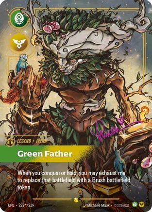 Ivern – Green Father (Signature) (233) Foil - Unleashed